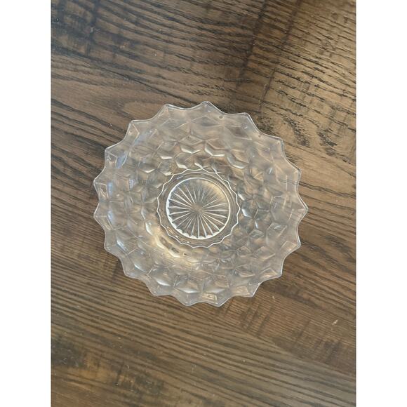 Vintage Fostoria American Clear 7½” Salad-Dessert Plate - Picture 2 of 9